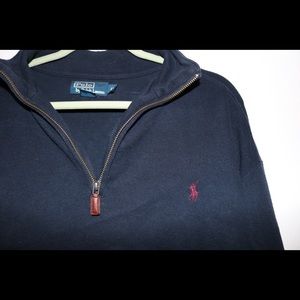 Polo by Ralph Lauren Zip-Up- Navy